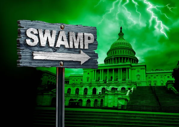 Swamp Politics — Stock Photo, Image