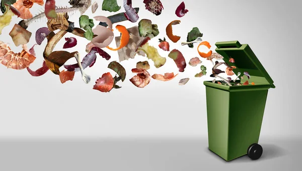 Desperdicios Orgánicos Compost Compostaje Alimentos Pila Desechos Cocina Descomposición Con — Foto de Stock