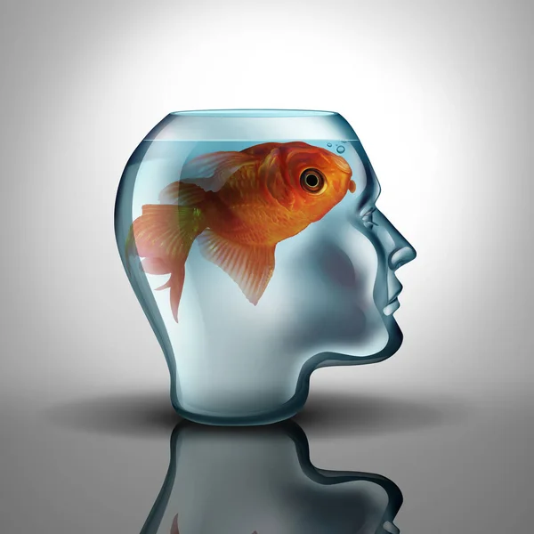 Creative Idea Dead Thinking Loss Knowledge Mental Health Symbol Alzheimer — Stock Photo, Image