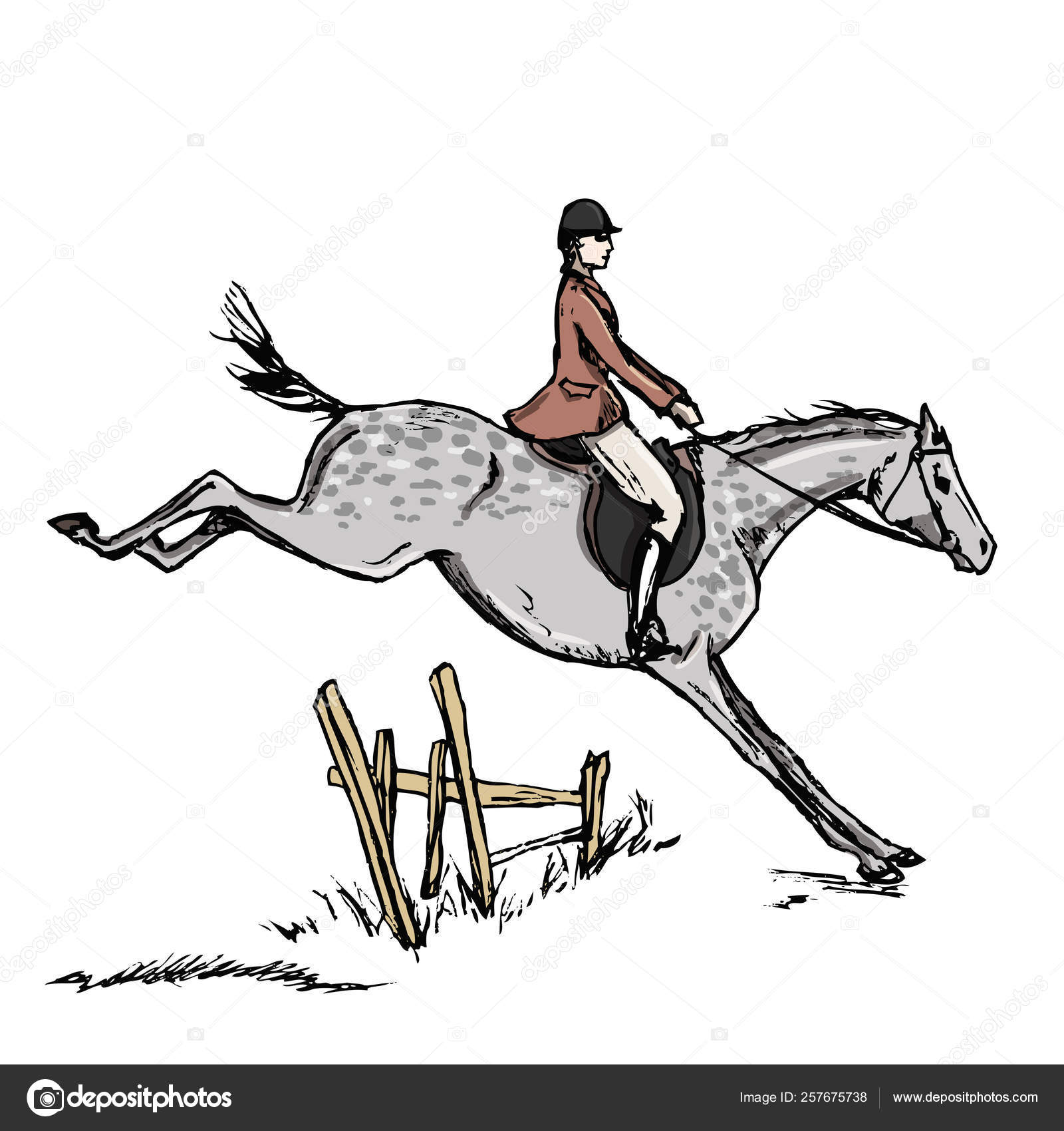 Vetores de Homem Montando Seu País De Cruzeiro A Cavalo Pulando Cerca E  Hedge Vitoriano De 1890 e mais imagens de Cavalo - Família do cavalo -  iStock