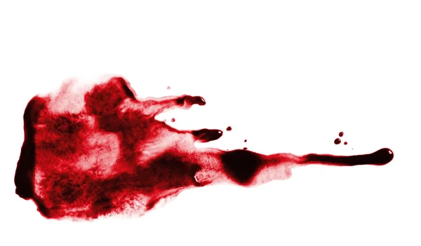 Blood Stain Red Wine Blot Texture Wet Stains Fluid Dripping — Stock Photo, Image