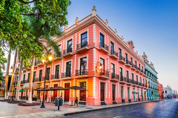 Merida Mexico Hispanic Colonial Architecture Yucatan Peninsula Central America — Stock Photo, Image