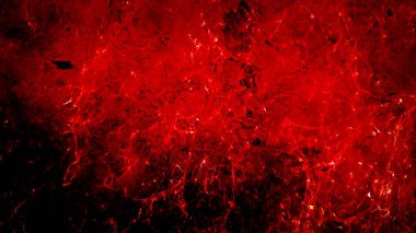 eski kırmızı örümcek ağlarını virüsü biohazard duvar görünüşe üzerinde