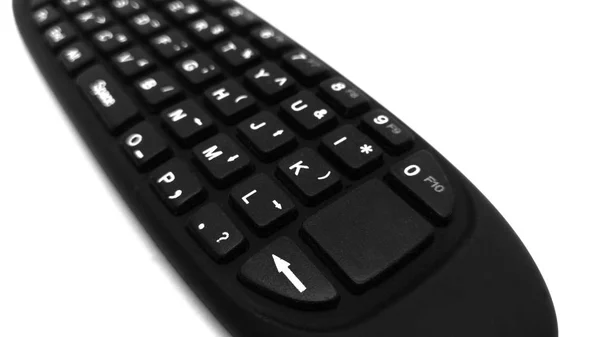 Tastatur Fernbedienung Und Platz Zum Setzen Einer Marke Oder Eines — Stockfoto