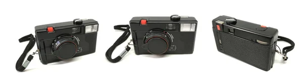 Vintage Camera Witte Achtergrond — Stockfoto