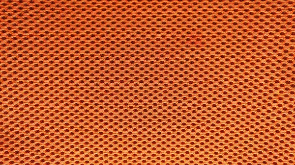 Oranžový Nylon Tkanina Vzor Textury Pozadí — Stock fotografie
