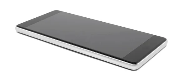 Мобільний Телефон Ізольований Білому Тлі Відсічним Контуром — стокове фото