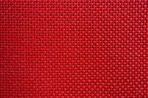 Tecido Nylon Vermelho Fundo Textura Padrão — Fotografia de Stock