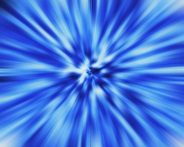 Mavi ışık arka plan. Uzay yolculuğu.