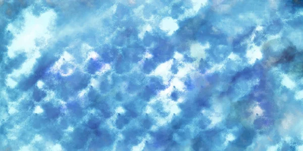 Blue Watercolor Abstract Pattern Background Illustration — Stock Photo, Image