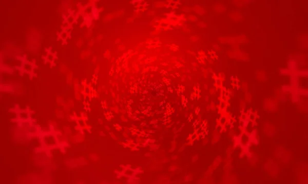 Червоний хештег випадкового візерунка фону . — стокове фото
