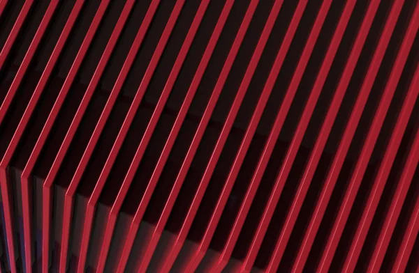 Soyut kırmızı metal desen arka plan. 3d illüstrasyon.