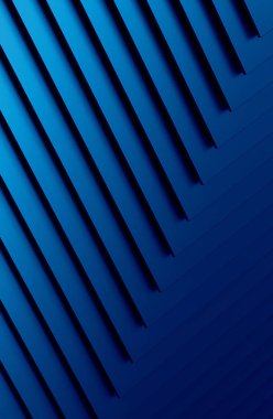 Soyut mavi metal desenli arka plan. 3B illüstrasyon.