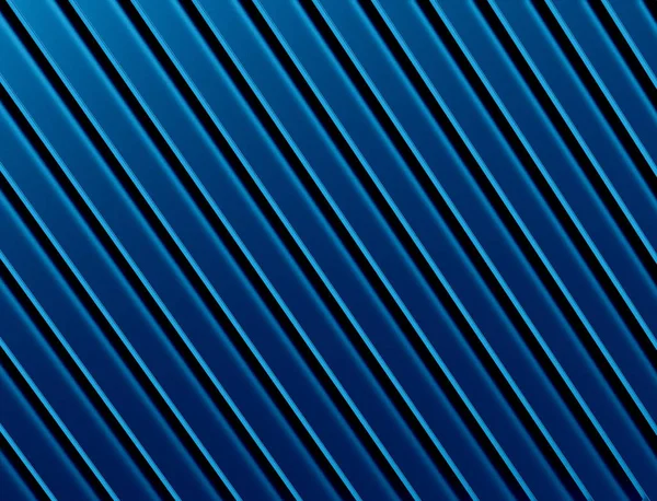 Der Hintergrund des abstrakten blauen Metallmusters. 3D-Illustration. — Stockfoto