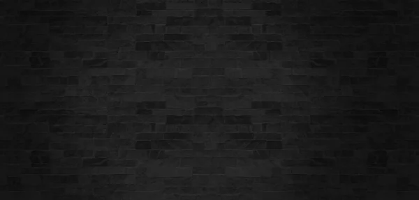 Der Schwarze Stein Wandmuster Textur Hintergrund — Stockfoto