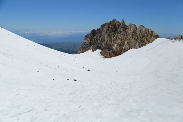 Cumbre del Monte Taranaki —  Fotos de Stock