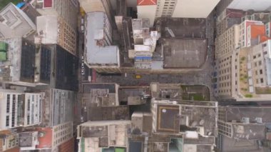 Sao Paulo, Brezilya - 3 Mayıs 2018: Konut kent merkezinde yaşayan havadan görünümü ev sahipliği yapmaktadır. 4 k'dan fazla vurdu casus uçak.