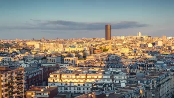 Paris France Juin 2018 Timelapse Une Ville Haut Mouvement Rapide — Video