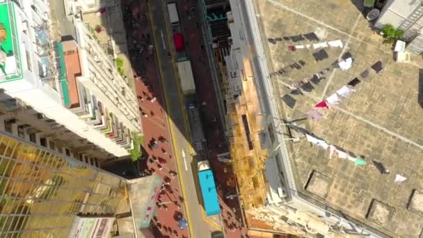 Hong Kong Mayo 2018 Vista Aérea Del Distrito Causeway Bay — Vídeo de stock