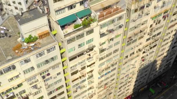 Hong Kong Mayo 2018 Vista Aérea Del Distrito Causeway Bay — Vídeos de Stock