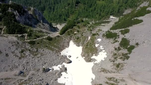 Malerische Aussicht Auf Die Schöne Landschaft Den Alpen Malerische Natur — Stockvideo