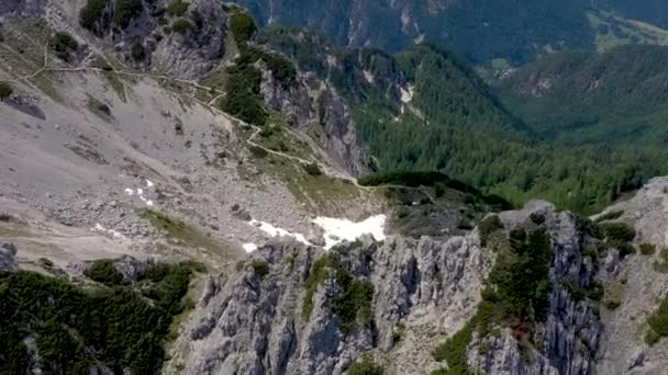 Malerische Aussicht Auf Die Schöne Landschaft Den Alpen Malerische Natur — Stockvideo