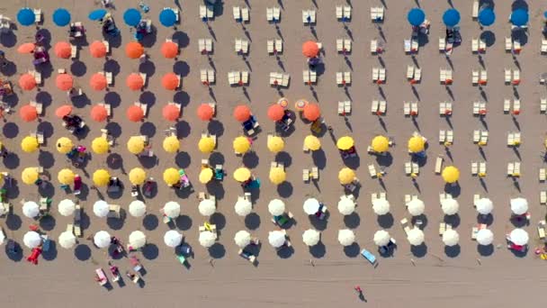 Lignano Italia Mai 2019 Lignano Beach Adriatic Sea Coastline Italy — Videoclip de stoc