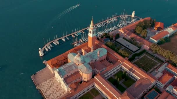 Venise Italie Juin 2019 Vue Aérienne Panorama Drone Venise Belle — Video