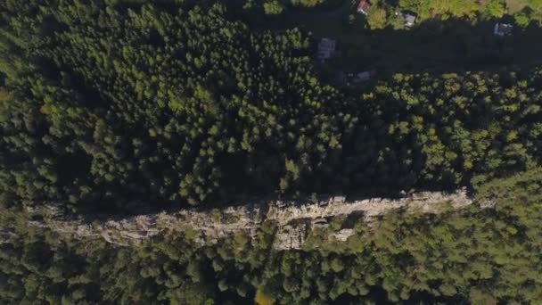ターノフ チェコ 2019年6月 美しい風景の空中ドローンビュー — ストック動画