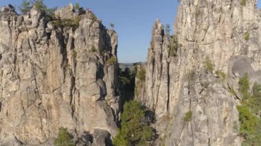 Turnov, Çek Cumhuriyeti-Haziran, 2019: güzel bir manzara hava drone görünümü