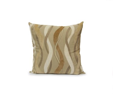 Beyaz arka plan üzerinde izole yastık