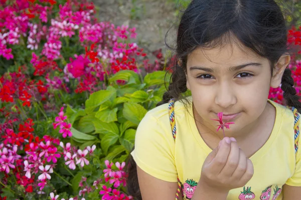 Dulce Niña Aire Libre —  Fotos de Stock