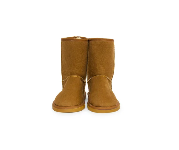 Moda Botas Invierno Aisladas —  Fotos de Stock