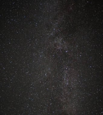 Yosemite gece gökyüzü yıldızlara