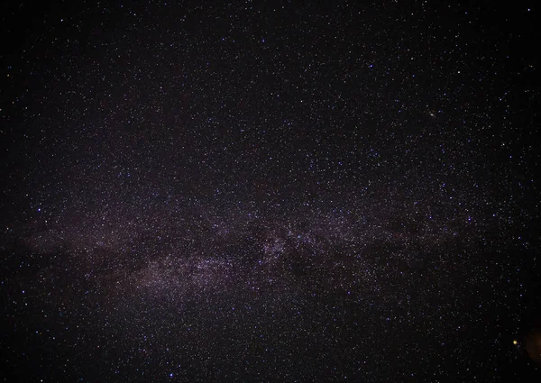 Estrellas Del Cielo Nocturno Yosemite — Foto de Stock