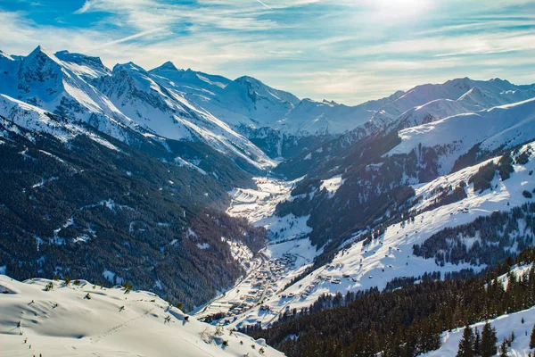 Αυστριακές Άλπεις Στο Mayrhofen — Φωτογραφία Αρχείου