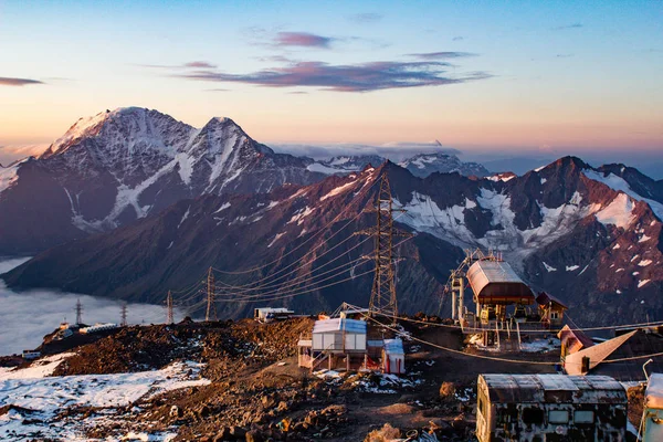 Kavkazský Mountins Blízko Elance — Stock fotografie