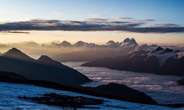 Kaukasus Mountins Buurt Van Elbris — Stockfoto