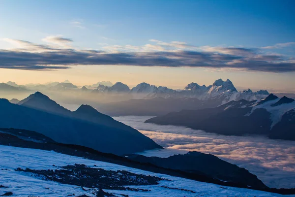 Kaukasus Mountins Buurt Van Elbris — Stockfoto