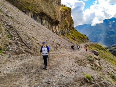 Elbris yakınlarındaki Kafkasya Dağı