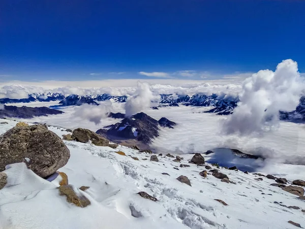 Kaukasus Mountins Buurt Van Elbris — Stockfoto