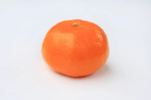 Oranžové Izolované Bílém Pozadí — Stock fotografie
