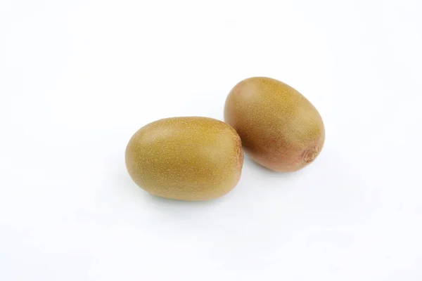 Fresh Kiwi Fruit Isolated White Background — Stock Photo, Image