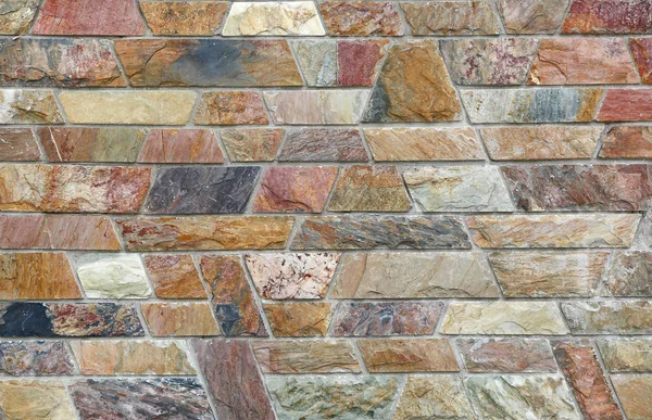 Abstraktní Kamenné Dlaždice Textury Cihlová Zeď Pozadí — Stock fotografie