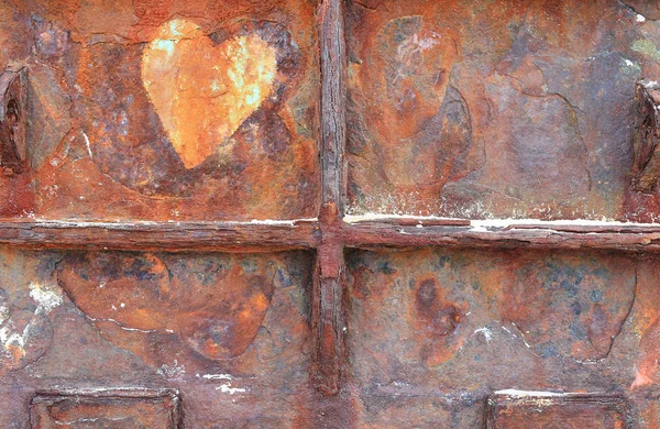 Old Metal Iron Rust Background — Stock Photo, Image