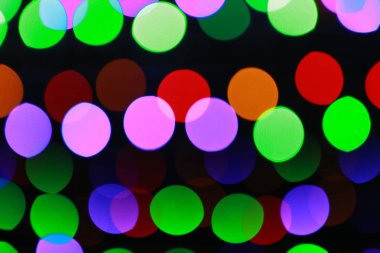 çok renkli bokeh arka plan.