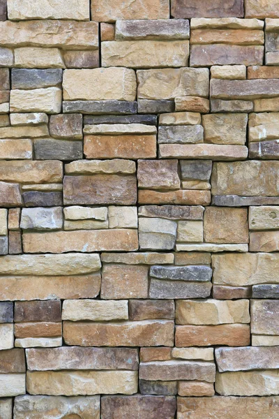 抽象的な石タイルのテクスチャ レンガ壁の背景 — ストック写真