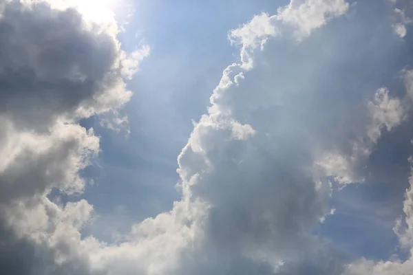 Abstrakte Dunkle Wolken Himmel Vor Dem Regen — Stockfoto