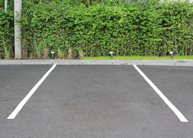 Genel Park açık otopark için boş alan