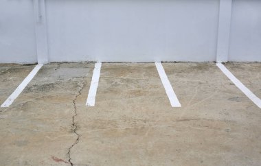 Bisiklet park yeri için boş alan.